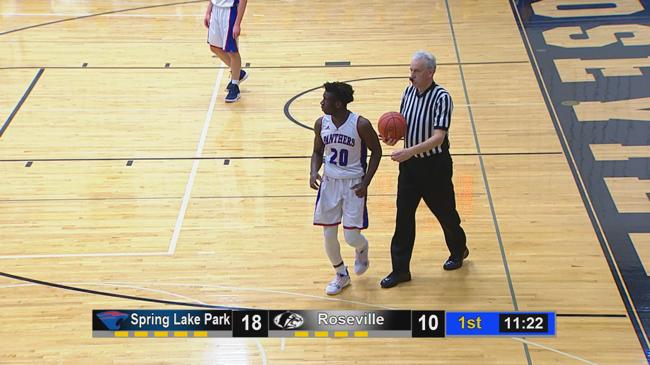 Thumbnail image for Boys Basketball Roseville v. Spring Lake Park 12-11-18