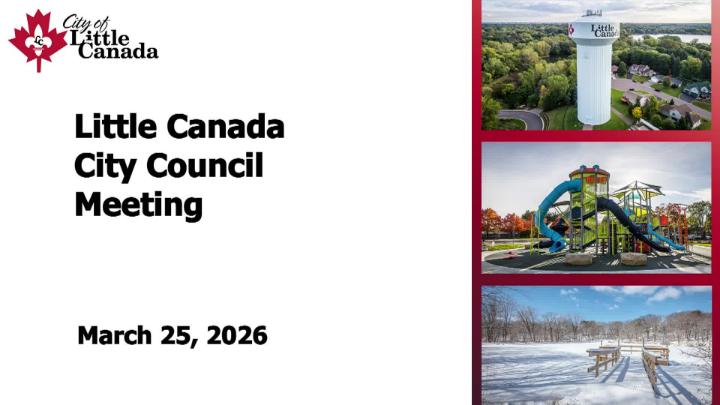 Thumbnail image for Little Canada City Council 3-25-2026