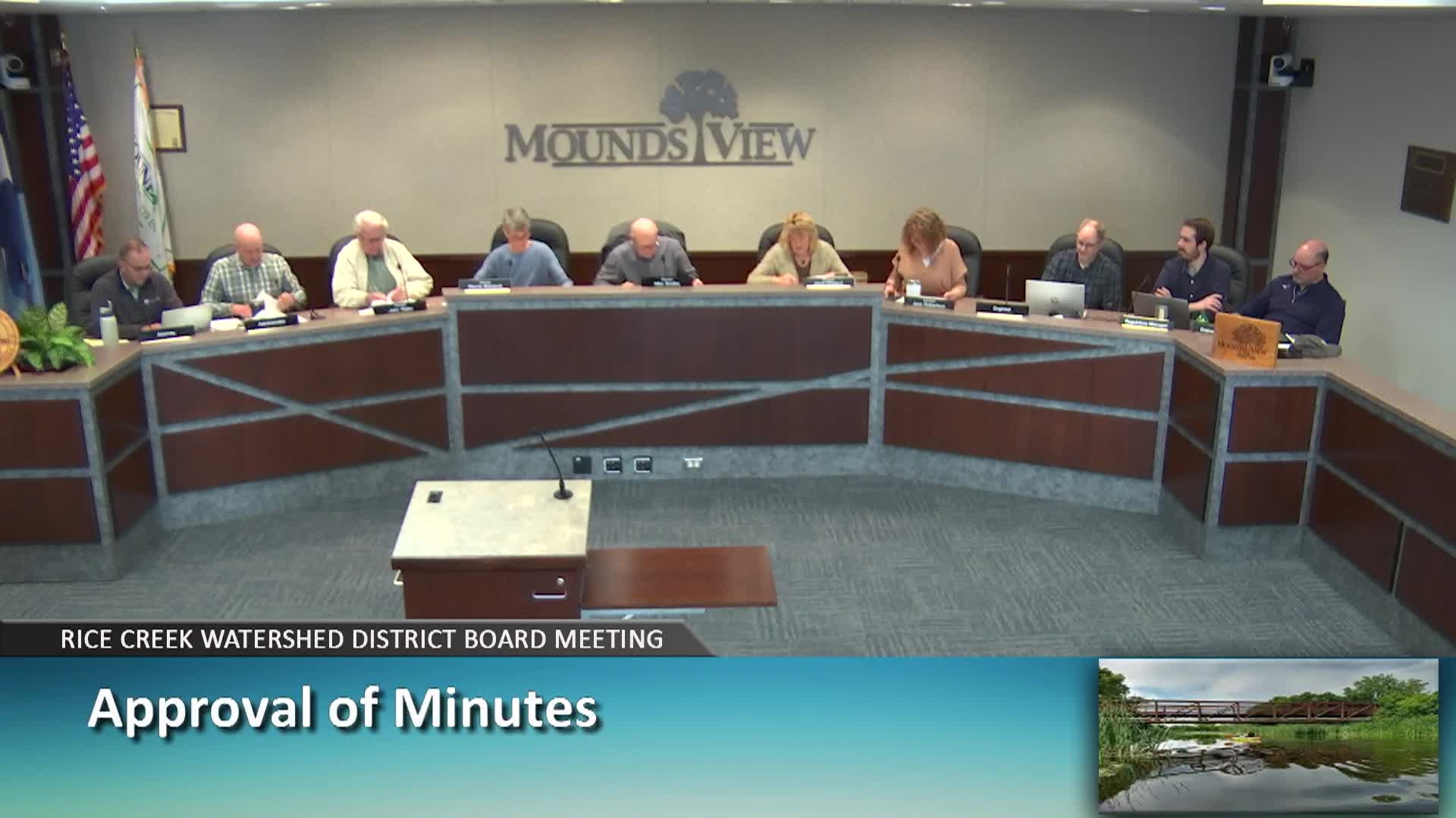 Thumbnail image for Rice Creek Watershed District Board Meeting 3-25-26