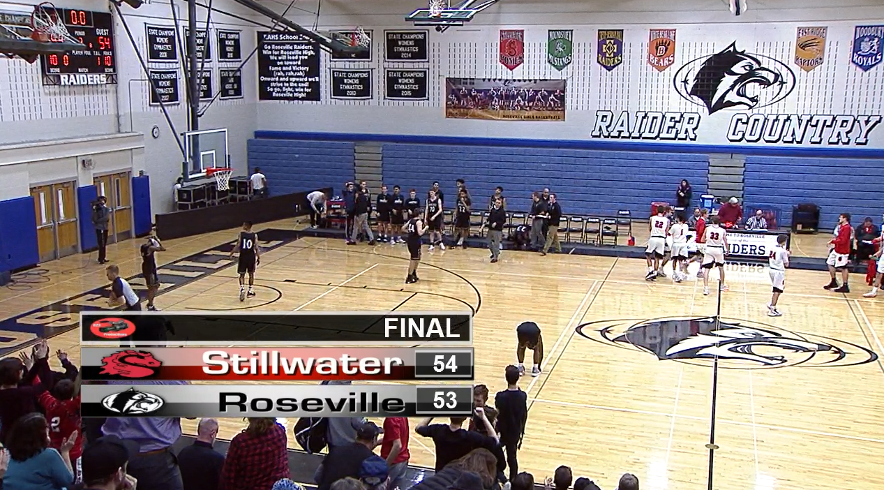 Thumbnail image for Boys Basketball Roseville vs Stillwater  2-5-19
