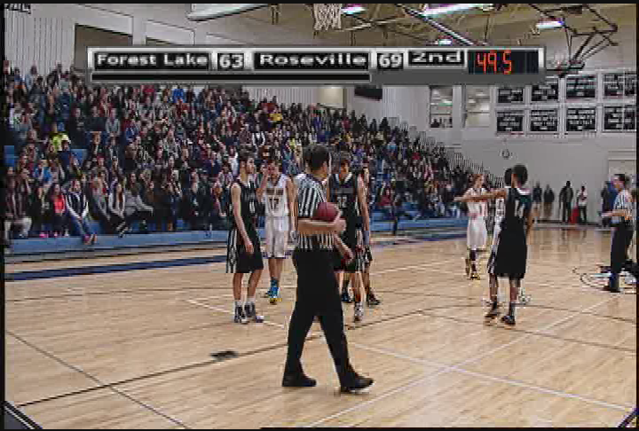 Thumbnail image for Boys Basketball Roseville v. Forest Lake 1.9.15
