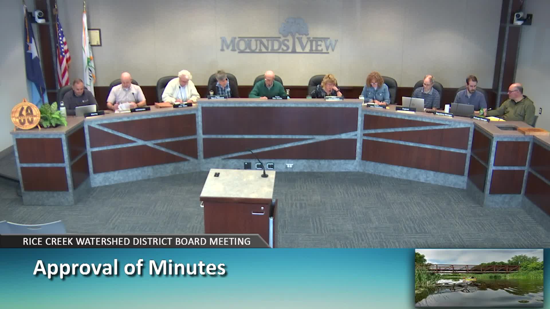 Thumbnail image for Rice Creek Watershed District Board Meeting 4-22-26