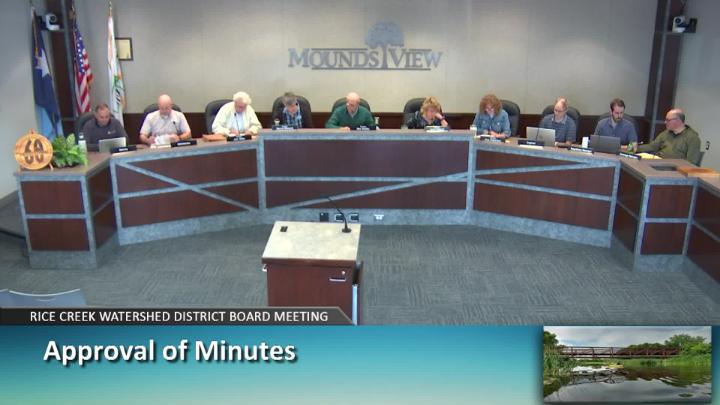 Thumbnail image for Rice Creek Watershed District Board Meeting 4-22-26