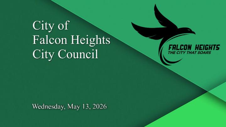 Thumbnail image for Falcon Heights City Council Meeting - 5.13.2026