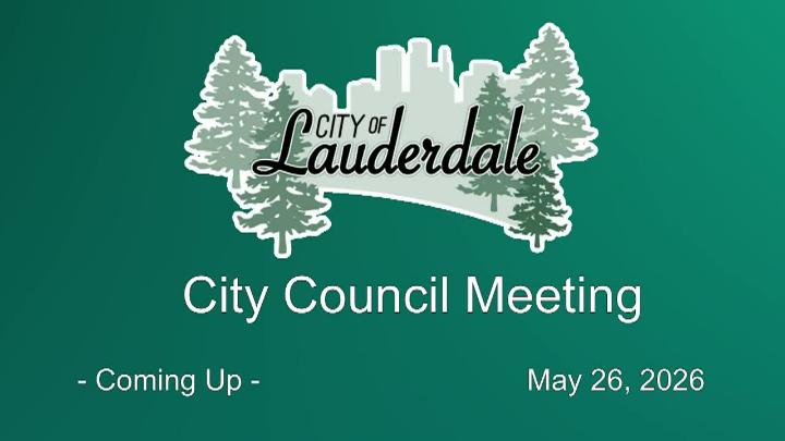 Thumbnail image for LIVE Lauderdale City Council Meeting - 5.26.2026