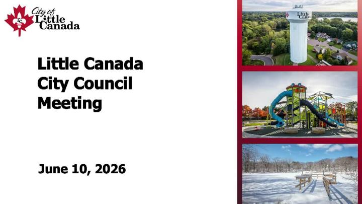 Thumbnail image for LIVE Little Canada City Council - 6.10.2026