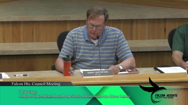Thumbnail image for Falcon Heights City Council Meeting - 6.22.2026