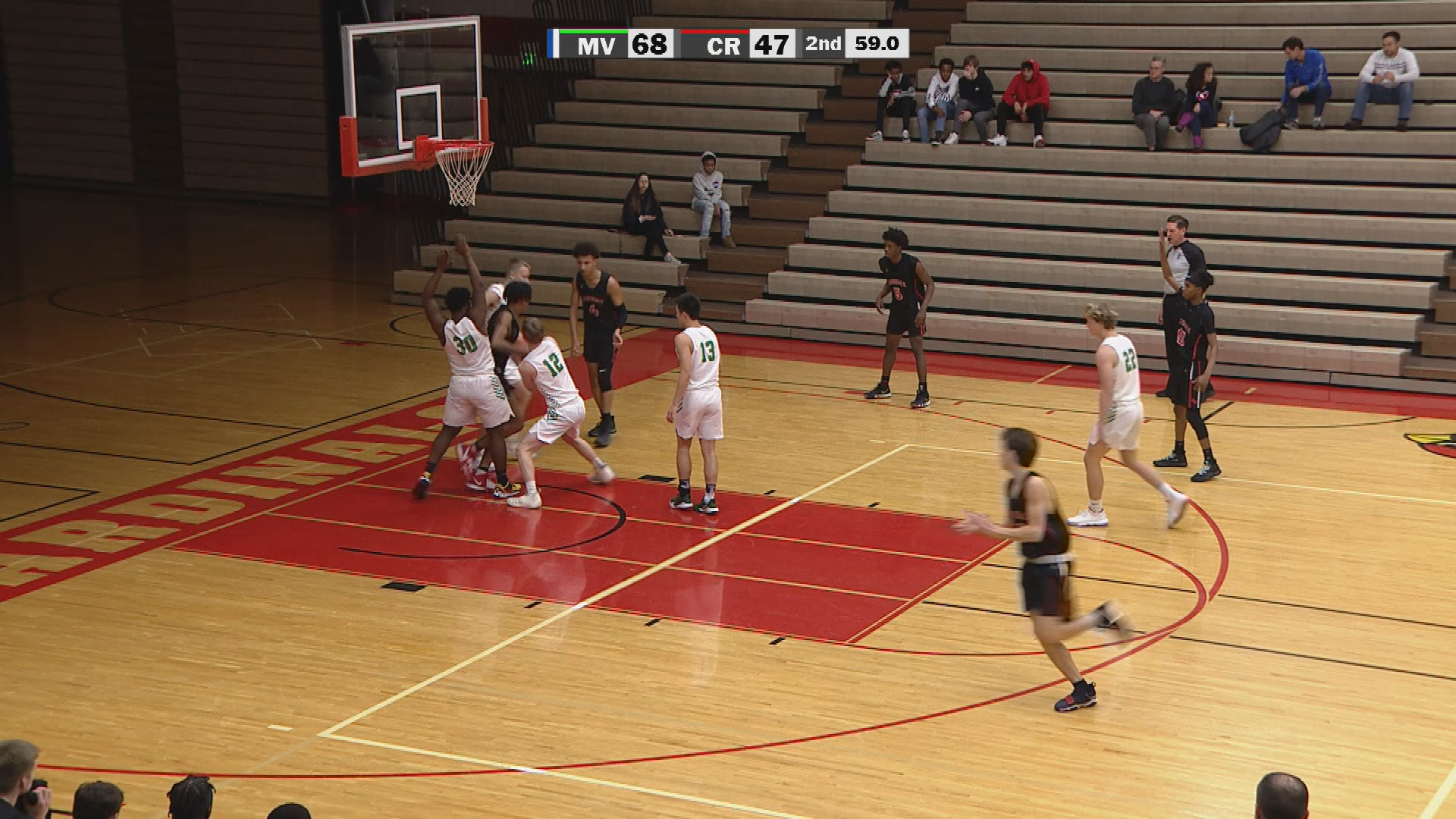 Thumbnail image for Boys Basketball Mounds View vs Coon Rapids 12-30-19