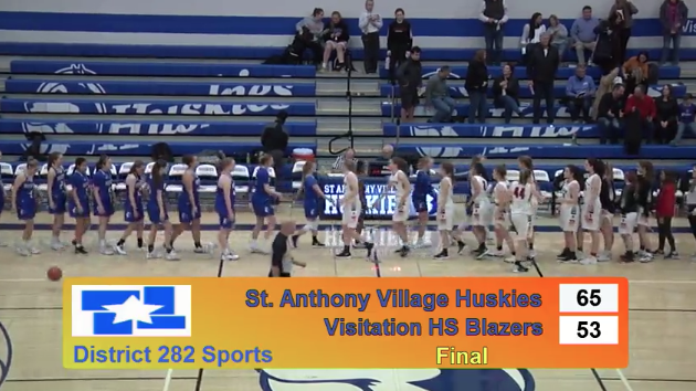 Thumbnail image for Girls Basketball St. Anthony vs Visitation 1-9-20