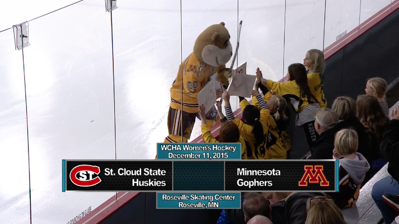 Thumbnail image for College Women's Hockey Minnesota v. St. Cloud State 12-11-2015