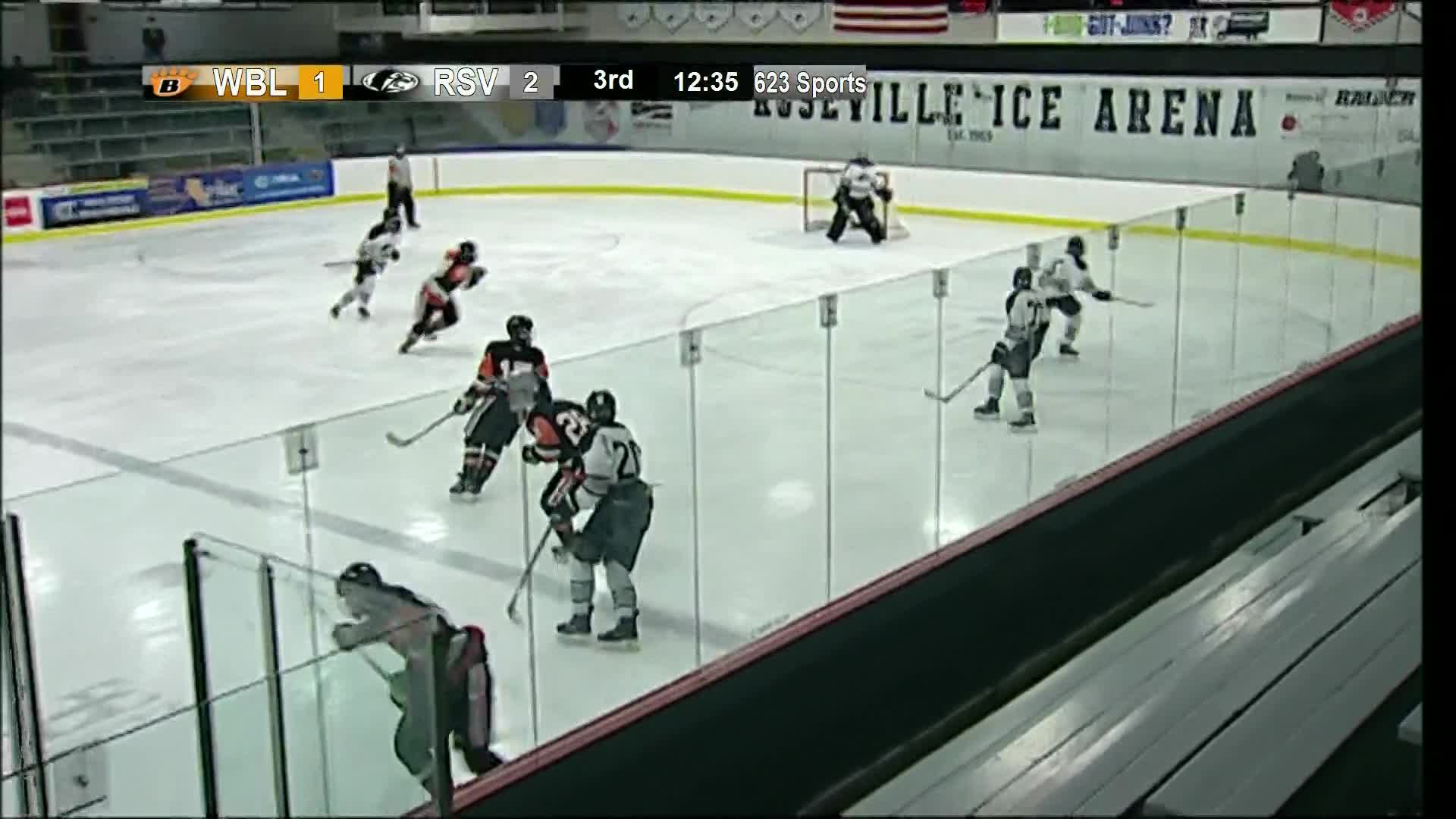 Thumbnail image for Boys Hockey Roseville vs WBL 1-14-21